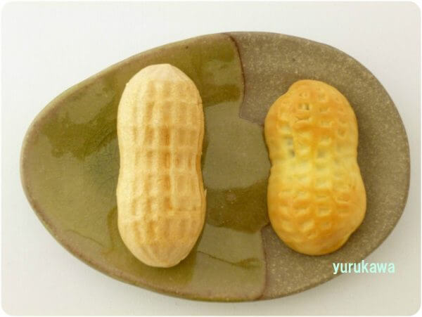 なごみの米屋のぴーなっつ最中 饅頭 ユルカワ